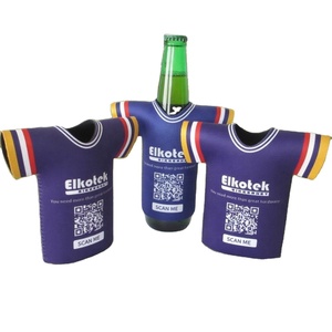Sublimation Foldable 330ml Neoprene T-shirt Shape Beer <b>Bottle</b> Cooler - Product Image 1