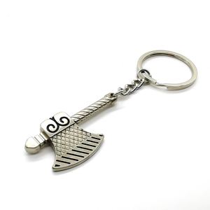 CY Wholesale Mini outils multifonctions en métal : hache, faucille, marteau, règle, porte-clés - Product Image 3