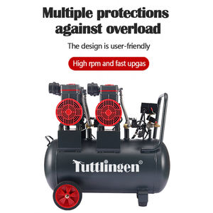Compresor de aire <span class=keywords><strong>Tuttlingen</strong></span> de venta directa de fábrica, compresor silencioso Industrial de 3360W de potencia, uso Dental - Product Image 2