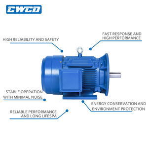 Motore elettrico ad alta precisione 75kw 100hp 3000rpm industriale trifase asincrono con cambio collegato direttamente - Product Image 3