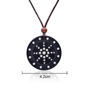 Liontin Energi Skalar Super Star <span class=keywords><strong>Quantum</strong></span> dengan Berlian CZ Hadiah untuk Anak-Anak Dilengkapi Kartu Ion Negatif - Product Image 5