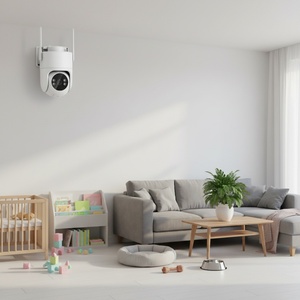 กล้องวงจรปิด 4G WIFI 3MP CMOS ใช้พลังงานแบตเตอรี่ ตรวจจับความเคลื่อนไหวด้วย PIR AI ตรวจจับมนุษย์ ภาพสีกลางคืน มุมกว้าง กันน้ำกลางแจ้ง บันทึกข้อมูลบนคลาวด์ 1 ปี - Product Image 1