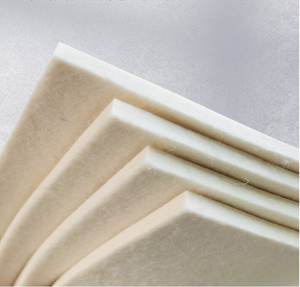 Goutte de corps de polissage de 20x30x6mm et fils en feutre de laine cylindrique pour un polissage brillant avec service de coupe personnalisé - Product Image 1