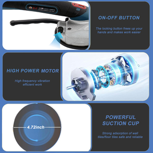 Ventosa de succión portátil de cerámica CAOWANG TP701 DC12V con fuerza de adsorción de 30 kg, la má<span class=keywords><strong>s</strong></span> vendida, de larga duración, para azulejos y vidrio. - Product Image 5