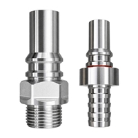 Connecteur de refroidissement liquide usiné sur tour CNC sur mesure, pièces de tournage de précision en aluminium et cuivre, composants EDM à fil