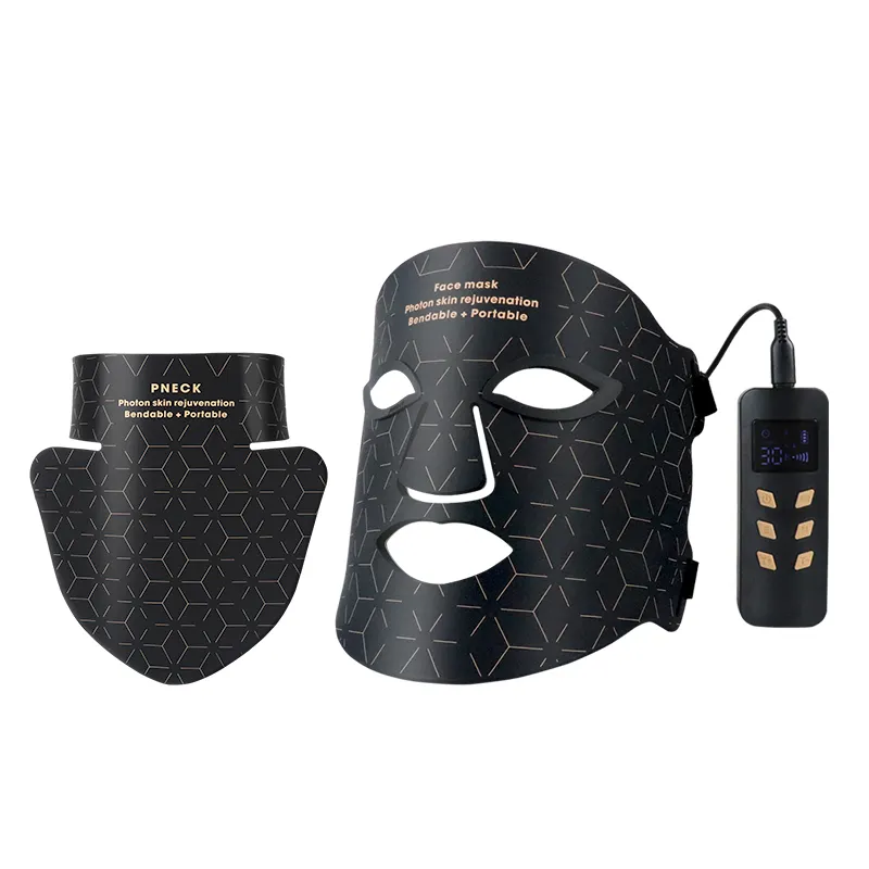 Led Gezichtsmasker 4 Kleuren Led Licht Foton In De Buurt Van Infrarood Blauw Rood Licht Therapie Gezichtsverzorging Masker Schoonheidssalon Apparatuur