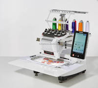 Machine à broder informatisée Brother PR1050X à tête unique, 10 aiguilles, machine à broder industrielle automatique