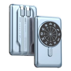 Cargador Inalámbrico Magnético de 15W, Último Modelo en Venta, 10000 mAh, PD22.5W, Material Metálico, Banco de Energía con Cable Tipo C - Product Image 2