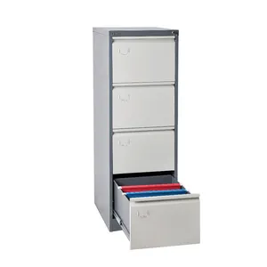 4 laci kabinet berkas laci logam kabinet metal filing penyimpanan vertikal lateral lemari arsip