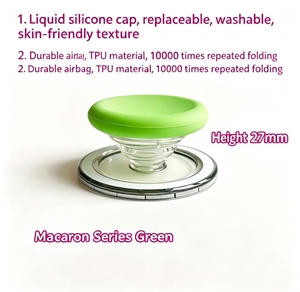 Soportes Magnéticos Griptok para Teléfonos Móviles, Agarraderas Magnéticas PopSockets con Parte Superior Redonda de Silicona para iPhone 17 16 - Product Image 5