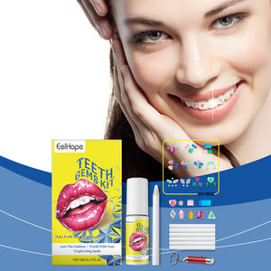 Eelhope Ensemble de décoration en <span class=keywords><strong>diamant</strong></span> à la mode pour les dents scintillantes personnalisées - Product Image 3