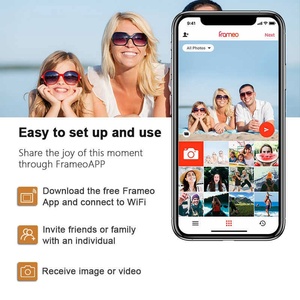 10.1-inch Wifi kỹ thuật số màn hình cảm ứng ảnh USB MP4 hình ảnh video player qua biên giới nghệ thuật có tính năng phát lại từ xa lưu trữ đám mây - Product Image 4