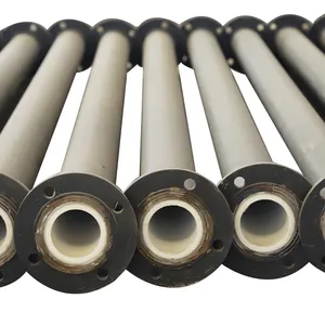 High Quality Ceramic Lined Pipe Competitive Price High Quality Al2O3 Alumina Best Wear-Resistant Material Ceramic Lined Tee Pipe