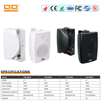 Altavoces Pasivos de Pared de Plástico QQCHINAPA, 100V, Certificación ROHS, Sistema de Audio para Cine en Casa y Uso en Conferencias