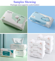 Ensacheuse pour serviettes hygiéniques en coton doux entièrement automatique