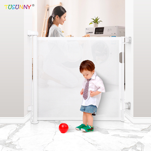 Có thể thu vào bé cổng, 33 "cao bé cửa thêm rộng, Lưới Cửa cho trẻ em hoặc vật nuôi bền an toàn trẻ em cổng cho cửa ra vào cầu thang - Product Image 6