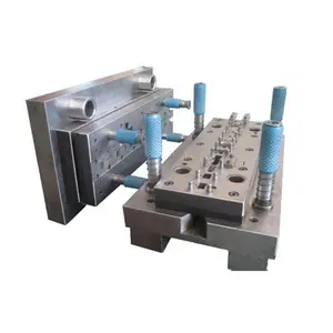 China Iso9001 Certificado de fábrica, clip de batería de compresión de Metal personalizado, molde de perforación de prensa de Metal de alta precisión