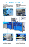 Vente directe d'usine, emballage personnalisable pratique, machine d'emballage horizontale pour crème cosmétique en pot