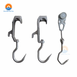 Équipement d'abattage essentiel pour <span class=keywords><strong>boucherie</strong></span> Roulement complet à crochet de poulie de rail de tube pour machines d'abattoir pour abattoirs - Product Image 1