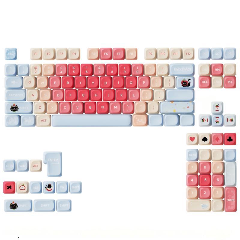 Apple kitten 121 key-small ensemble complet de touches en boîte