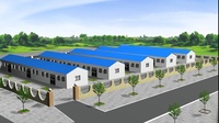 T HOUSE, Producto Inmobiliario de Construcción Ecológica, Moderna y Duradera, Fabricación China para Almacenes, Talleres, Edificios de Oficinas