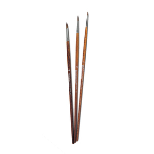 Tondo pennello artistico S.170 numero 14 capelli di bue con manico in legno 61700014 cinghiale pennelli per artisti - Product Image 1
