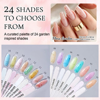 Gel de construction BIAB en bouteille pour marque privée, sans HEMA, gel dur UV liquide, extension auto-nivelante, vernis à ongles pour nail art, OEM