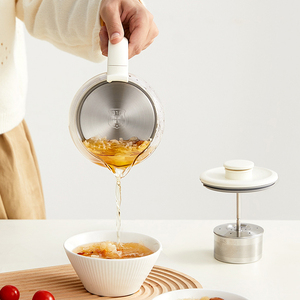 Appareils électroménagers <span class=keywords><strong>Bouilloire</strong></span> intelligente pour le bien-être 1,0 L <span class=keywords><strong>Bouilloire</strong></span> électrique <span class=keywords><strong>programmable</strong></span> avec contrôle de la température variable pour un thé et un café parfaits - Product Image 2