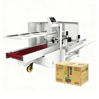 Formeuse de boîtes collaborative automatique à servomoteur haute efficacité contrôlée par PLC KXL-650 pour usage industriel en entrepôt logistique 5-25