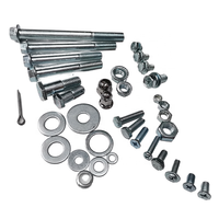 Juego Completo de Accesorios para el Sistema de Carrocería de Motocicleta CG125, Incluye Placa de Cadena, Piñón, Tuerca, Perno y Tornillos para HONDA