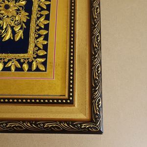 Marco de fotos de 69Mm de ancho de alta calidad, Material Ps, marco de pintura al óleo dorada, moldeado para marco de fotos de <span class=keywords><strong>nudismo</strong></span> familiar - Product Image 5