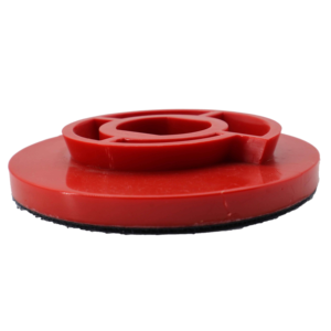 JDK OEM 4 İnç 100mm Salyangoz Kilitli Kırmızı Plastik Destekli Aşındırıcı Ped Taş Parlatma Açılı Taşlama Makinesi için - Product Image 3