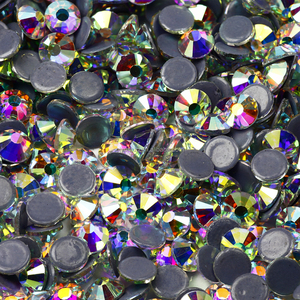 Pujiang Yantuo SS20 10ss Crystal AB Strass Glas mit flachem Rücken Kristall Hot Fix Strass für Bikini - Product Image 5