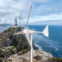 Générateur éolien 2KW GWS-2000W triphasé AC PMG, vitesse nominale 10m/s, pour irrigation agricole et télécommunications