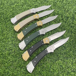 มีดพับ Tredknix BUCK112 สแตนเลส D2 ปรับแต่งได้ ด้ามจับ G10 สำหรับกิจกรรมกลางแจ้งและเอาตัวรอด ขายดี - Product Image 2