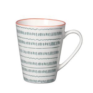 Taza de Porcelana Fina Reutilizable con Aislamiento Térmico, Diseño Mágico de Sublimación de Leche, Logotipo Personalizado Impreso en el Interior y Asa Dorada - Product Image 2