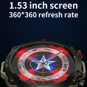 <span class=keywords><strong>Reloj</strong></span> <span class=keywords><strong>Inteligente</strong></span> Deportivo <span class=keywords><strong>LEMFO</strong></span> TF10 Pro de 1.53 Pulgadas, IP67, con Llamadas Inalámbricas, Monitor de Oxígeno en Sangre, Frecuencia Cardíaca y Salud, a Precio Económico - Product Image 3