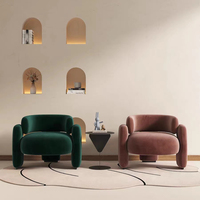 Chaises simples de sofa de fauteuil de Style Simple nordique pour la chaise de loisirs de Salon de beauté de salon