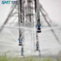 Équipement d'irrigation agricole d'occasion : Système d'arrosage linéaire pivotant électrique pour terres agricoles avec pompe à engrenages et télécommande