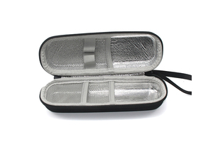 Étui de rangement élégant et portable en PU pour détecteur de rayonnement nucléaire, logo personnalisé, mini sacs et étuis carrés en EVA de marque - Product Image 5