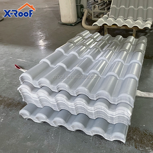 Dễ dàng để cài đặt tấm lợp Roman ngói Uganda tejas uPVC Roman phong cách ngói PVC Tây Ban Nha mái ngói techos Para casas - Product Image 1