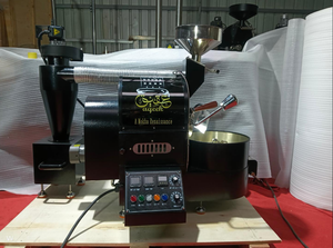 Hotel Commercial 200g Pequeña máquina tostadora de Café de aire caliente de leña a la venta - Product Image 2