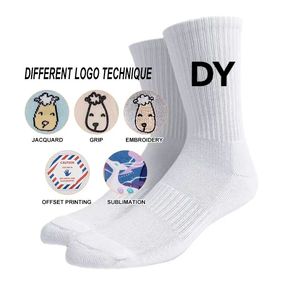 Nhà Sản Xuất Crew Thoáng Khí Thoải Mái Biểu Tượng Tùy Chỉnh Vớ Giản Dị Người Đàn Ông Mềm Mại Tre Unisex Dệt Kim Vớ Thể Thao - Product Image 4
