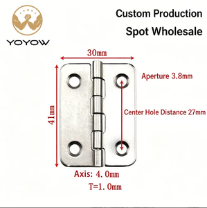 1.5 Inch Iron Folding <b>Hinge</b> Cabinet <b>Door</b> <b>Window</b> Hardware Accessories for Bedroom Bathroom Furniture Swing <b>Hinge</b> Swing - Product Image 3