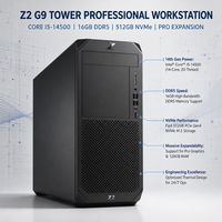 Station de travail Z2G9 TWR I7-14700/16G/512G SSD/Écran intégré/700W