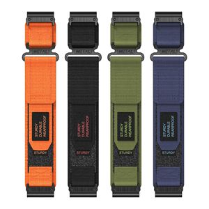 Tali Jam Tangan Sport Taktis Mewah Lionorm untuk <span class=keywords><strong>Garmin</strong></span> Forerunner EPIX Instinct Tactix Fenix7X 6X Pro 7 6 6Pro 26mm 22mm Bahan Nilon - Product Image 4