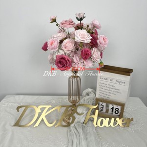 DKB 2024 bola floral de seda centros de mesa de boda Bola de flores arreglo floral - Product Image 2