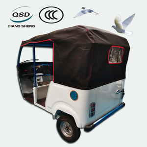 Bajaj Eléctrico de Alta Velocidad (45 km/h) para Pasajeros, Auto Rickshaw Eléctrico, <span class=keywords><strong>Tuk</strong></span> <span class=keywords><strong>Tuk</strong></span> Eléctrico - Product Image 4