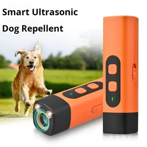 Nuovo Dissuasore Ultrasuoni Intelligente in Plastica <span class=keywords><strong>per</strong></span> <span class=keywords><strong>Cani</strong></span>, 4-in-1 Portatile Antiabbaio, Addestratore e Torcia Autodifesa <span class=keywords><strong>per</strong></span> Esterni - Product Image 1