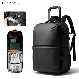 34L Multifunctional Convertible <strong>Rolling</strong> Backpack Travel Backpack Waterproof Anti-Theft Wheeled <strong>Laptop</strong> <strong>Bag</strong> for Business Travel - Product Image 1